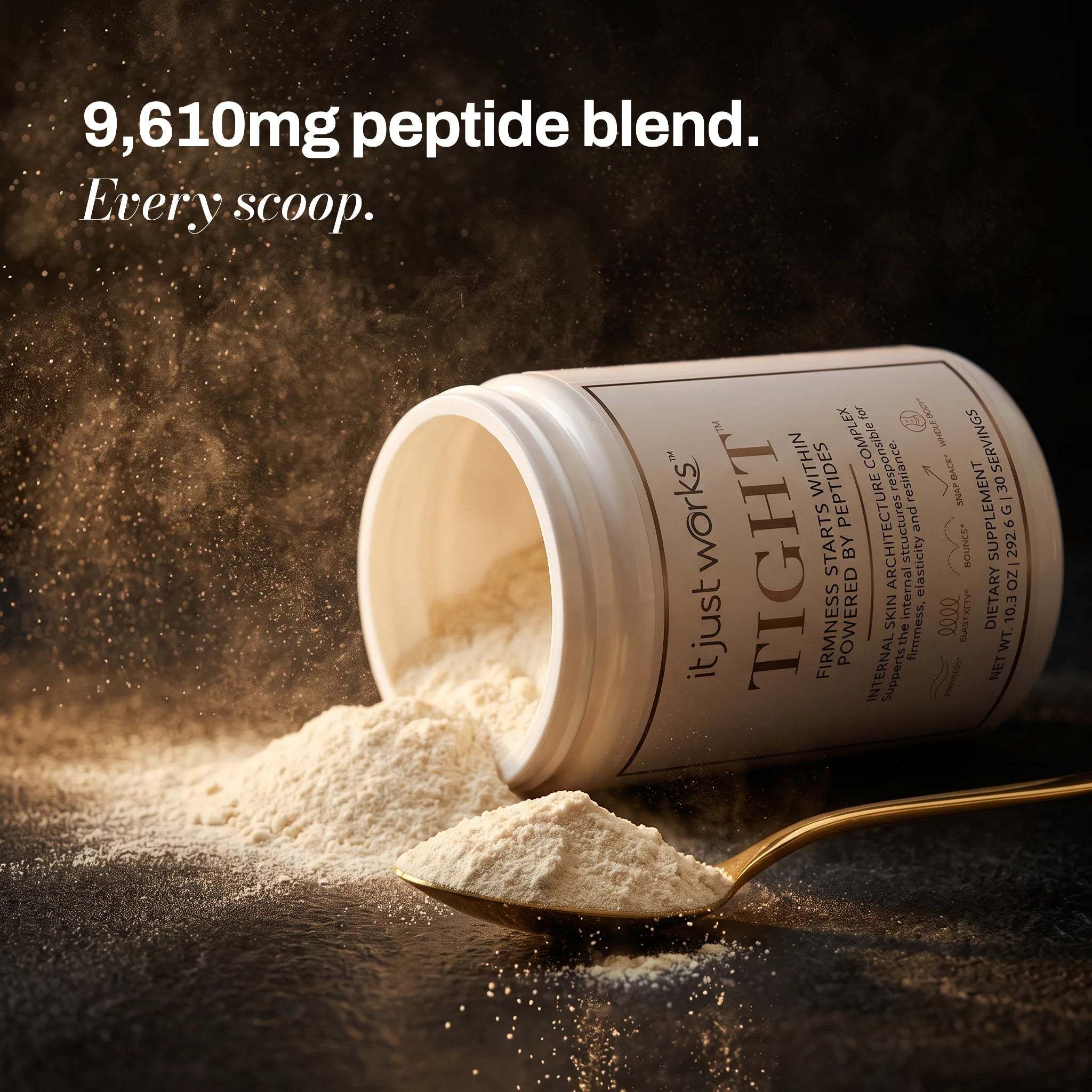 9,610mg peptide blend. Every scoop.